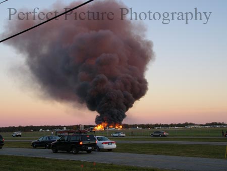 Yankee Air Museum Fire d