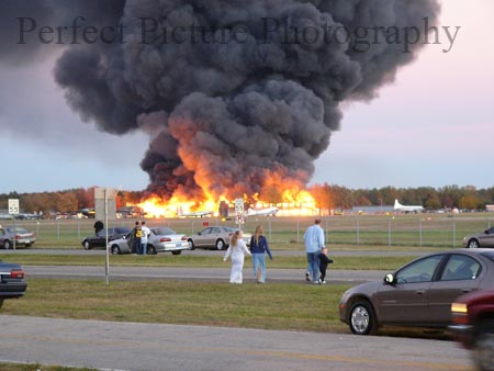 Yankee Air Museum Fire l
